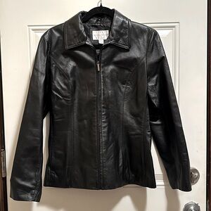Worthington Women’s Leather Jacket Size Small